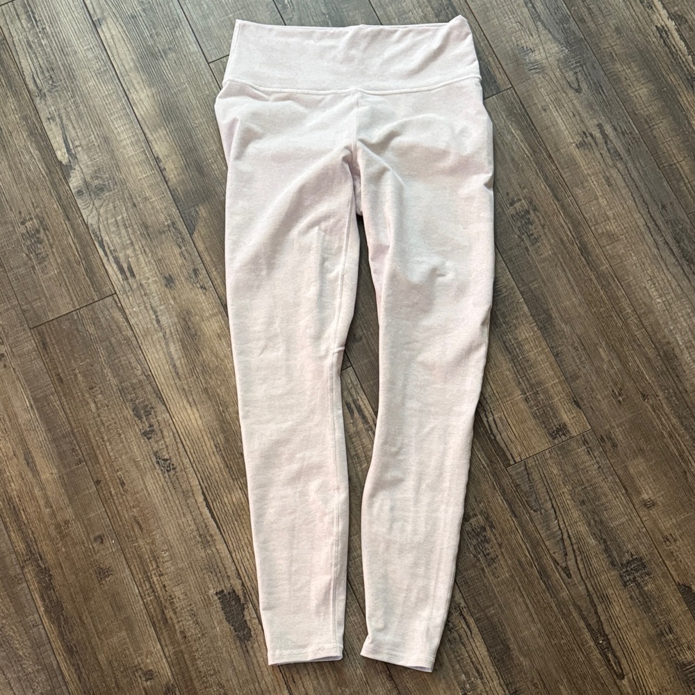 Fabletics PowerHold Light Gray Leggings